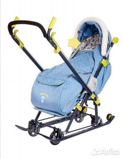 Санки коляска ника