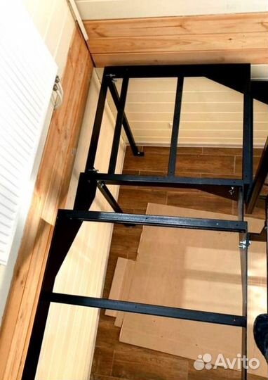 Лестницы на металлокаркасе