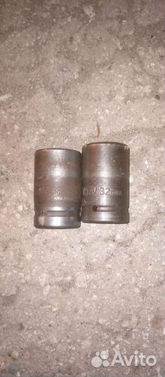 Торцевая головка ударная на 33 и 32. Осталась 33