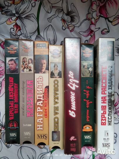 Видеомагнитофон кассеты