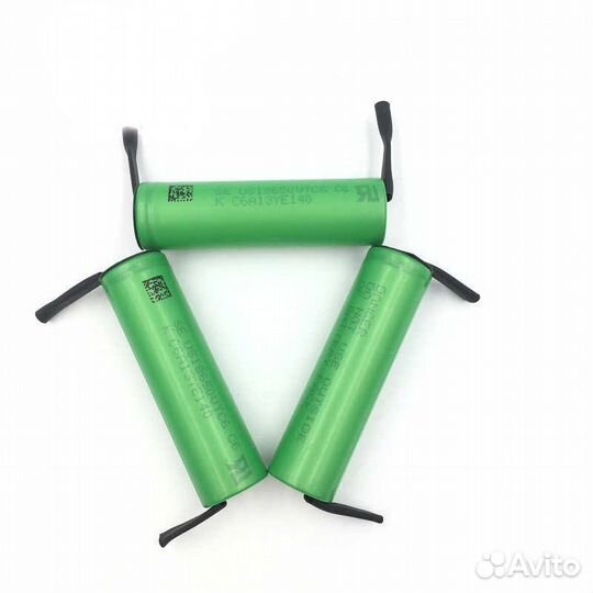 Аккумулятор Sony VTC6 18650 с выводами под пайку