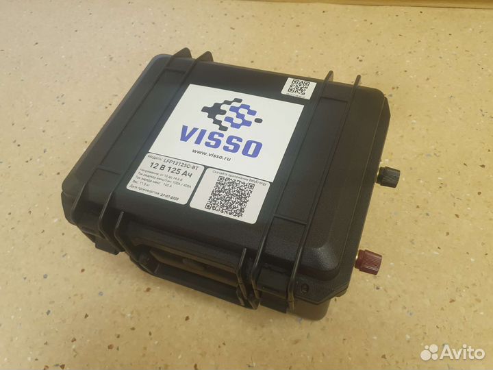 Аккумулятор 12V 125Ah LiFePo4 Авито доставка