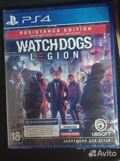 Игра ps4 Watch Dogs Legion новая
