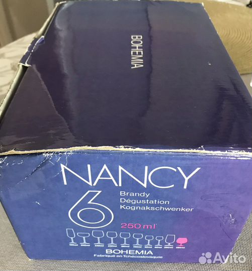 Фужеры Bohemia Чехия