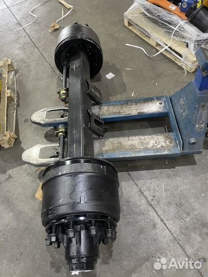 Ось п/прицепа bpw и fuwa 13т