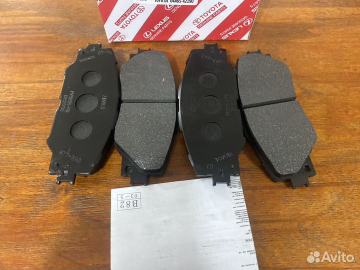 Колодки тормозные Toyota RAV4 0446542190 ORG NEW