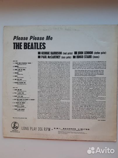Виниловые пластинки the beatles