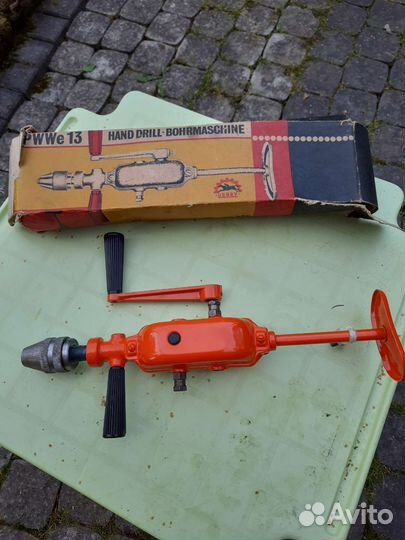 Дрель ручная Польша