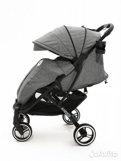 Коляска Aelita Moon 818 Plus Black Grey