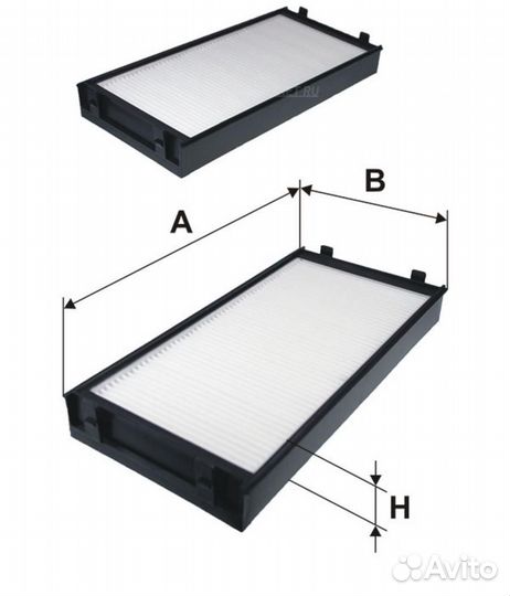 Filtron K1270-2X Фильтр салона стандарт
