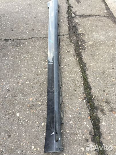 Накладка порога левая Bmw 7 G11 2015-Нв