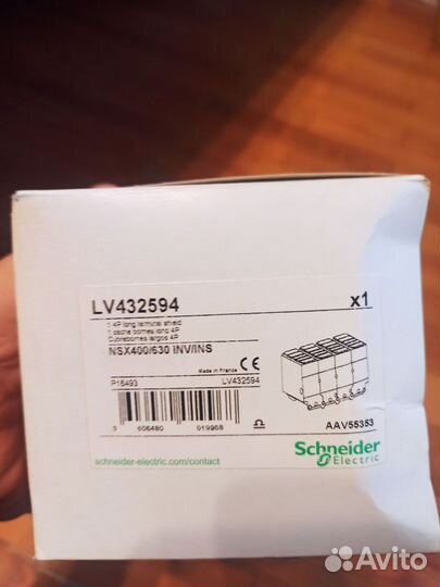 Schneider Electric LV432594 Крышка