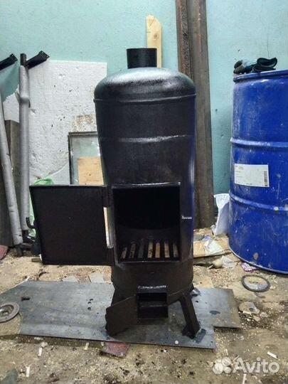 Печь буржуйка для гаража