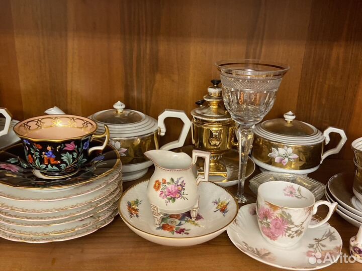 Оценка и покупка старинной посуды и фарфора