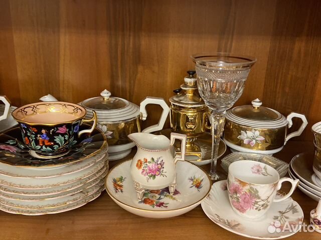 Оценка и покупка старинной посуды и фарфора