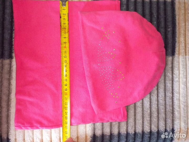 Шапка и снуд для девочки