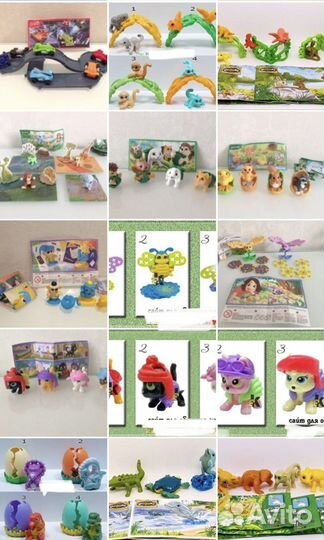 Серии киндер сюрприз