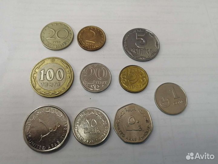 Монеты разные