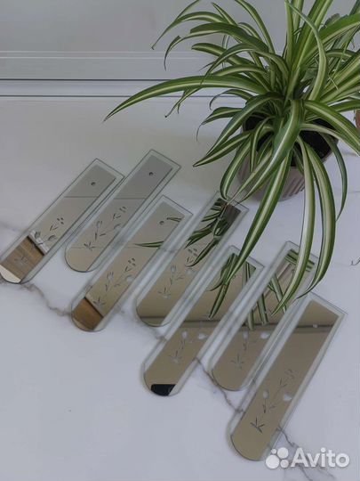 Подвесы для люстры зеркальные