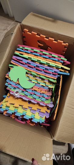 Детский коврик пазл (прочитайте описание)