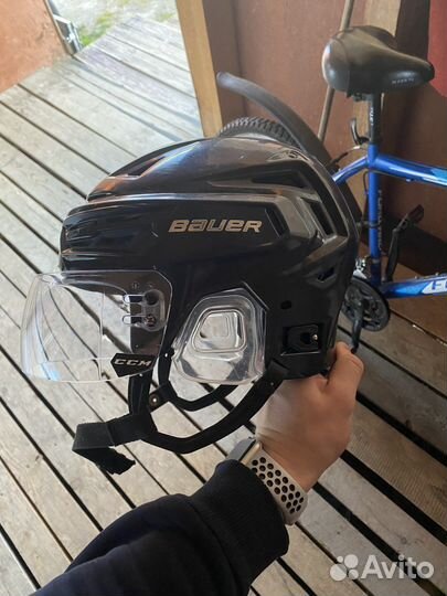 Шлем хоккейный bauer re akt 150