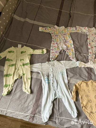 Детские вещи 62 размер пакетом