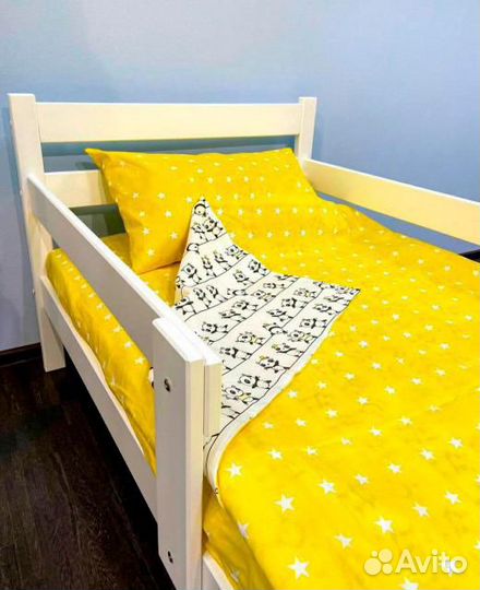 Детская кровать Софа-2 с бортиками