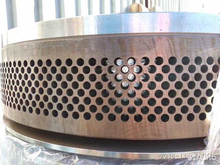 Матрица опильная для гранулятора