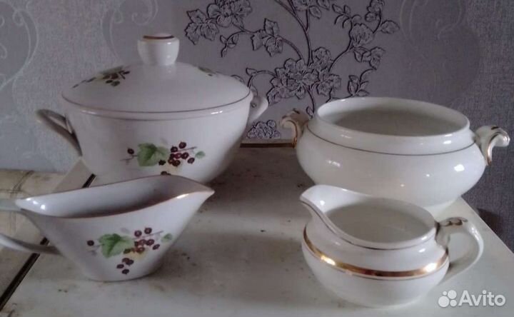 Супница и соусник