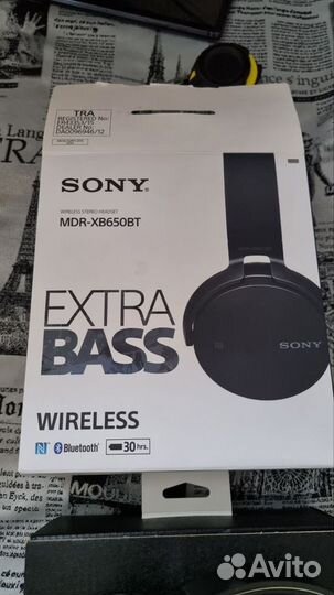 Беспроводные наушники Sony MDR-XB650BT