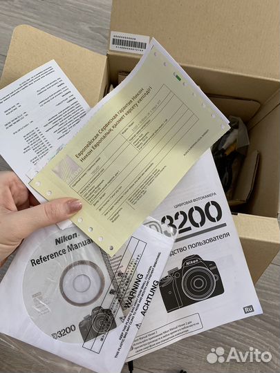 Зеркальный фотоаппарат nikon d3200