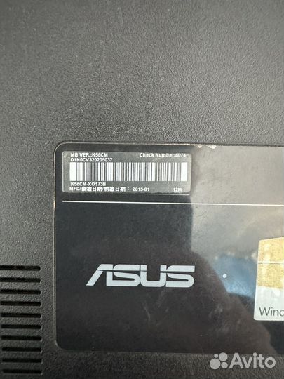 Ноутбук Asus k56cm