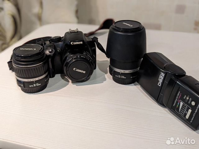Зеркальный фотоаппарат canon 1000d купить в Меленках | Электроника | Авито