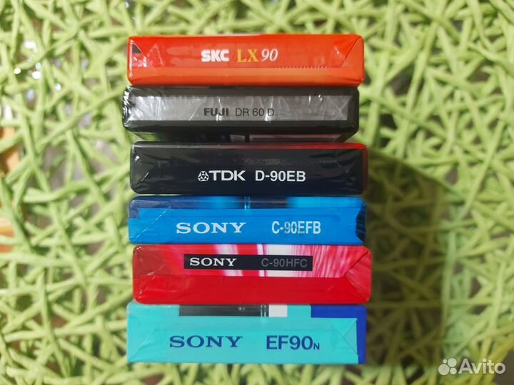 Аудиокассеты новые запечатанные оригинал