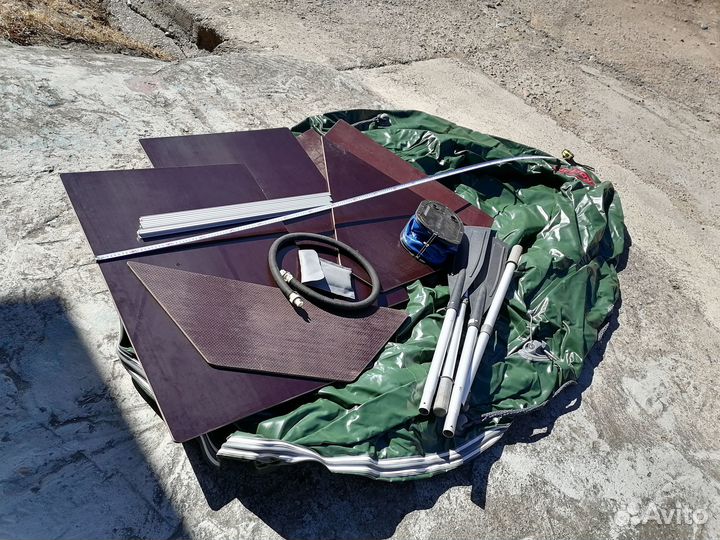 Надувная лодка пвх 2-х местная