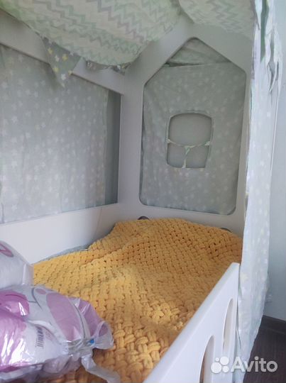 Балдахин на кровать домик 160 80