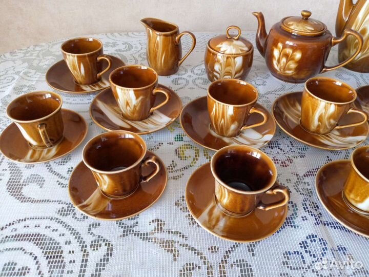 Сервиз кофейно - чайный