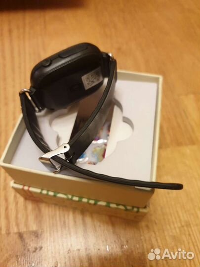 Часы телефон детские, черные