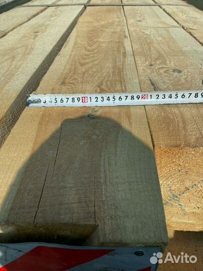 Доска обрезная 25х100х6000мм от производителя