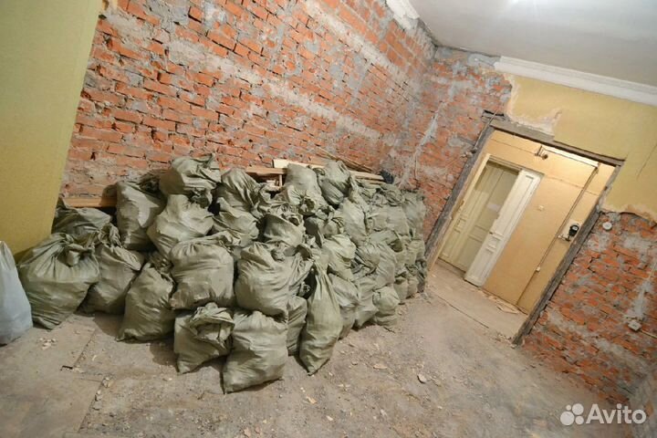 Демонтаж снос перегородок стен