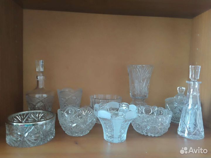 Ваза хрустальная СССР