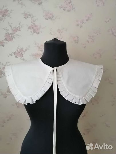 Воротник белый съёмный