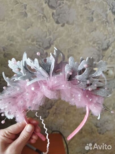 Ободок новогодний