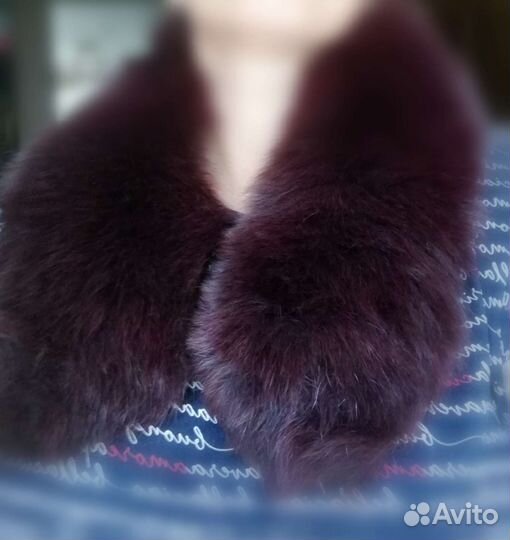 Мех воротник и шапки