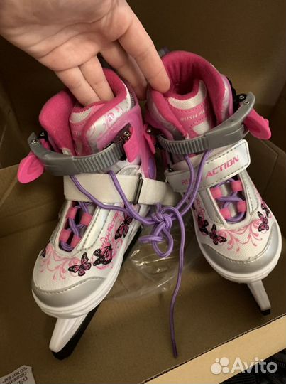 Коньки раздвижные