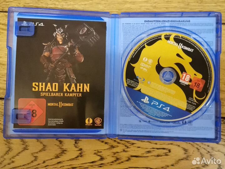 Игра для приставки ps4 Mortal kombat 11