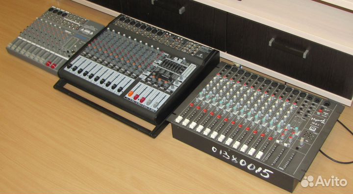 Микшерные пульты 3шт Микшер Mynah Behringer Phonic