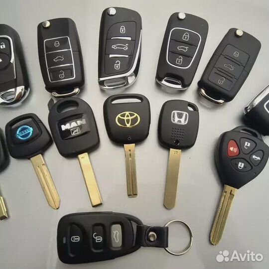 Изготовление Автомобильных ключей, чип автозапуска