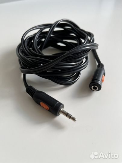 Кабель удлинитель jack 2,5 метра