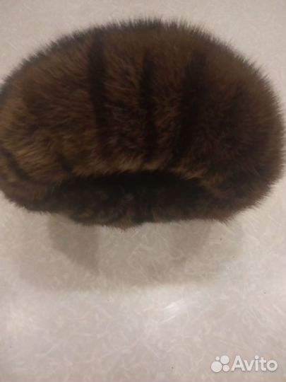 Берет женский норковый
